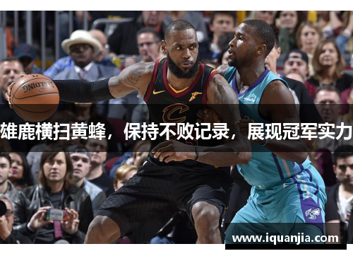 雄鹿横扫黄蜂，保持不败记录，展现冠军实力